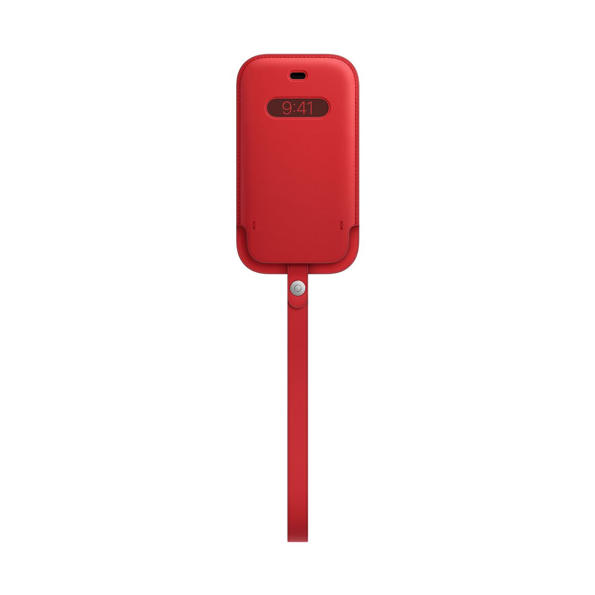 Apple iPhone 12 mini Leather Sleeve with MagSafe - (PRODUCT)RED