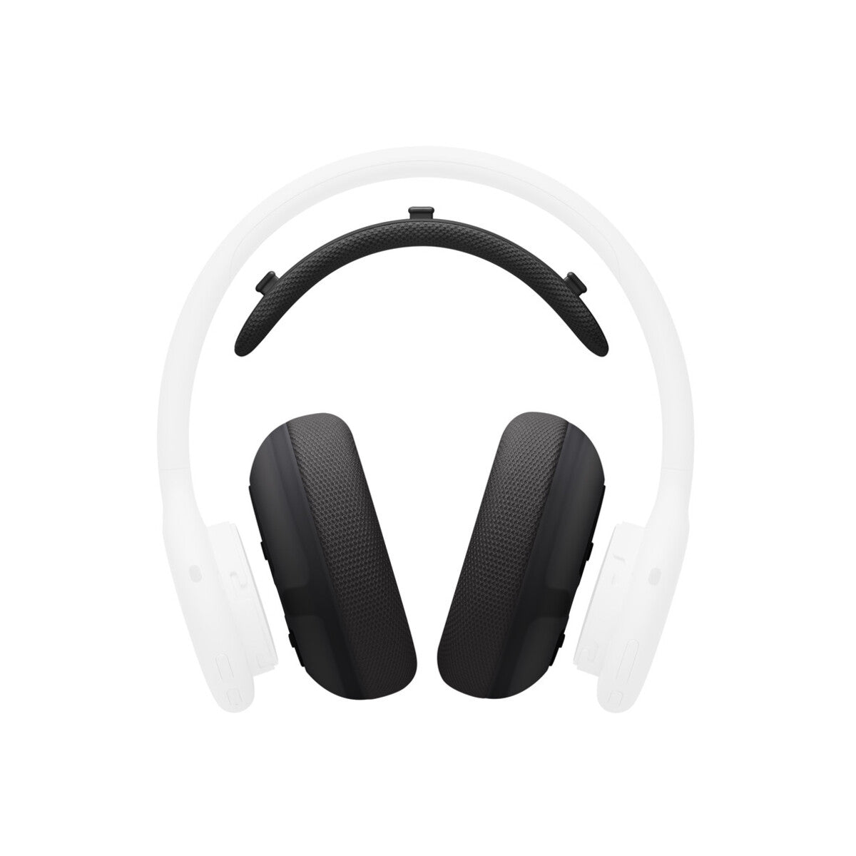 Set jastučića za Beats 360 – crni pleteni jastučići za uši i traku za glavu