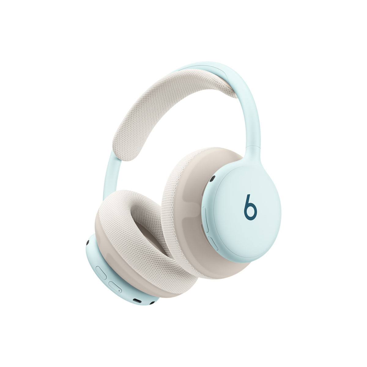 Set jastučića za Beats 360 – oblačno sivi pleteni jastučići za uši i traku za glavu