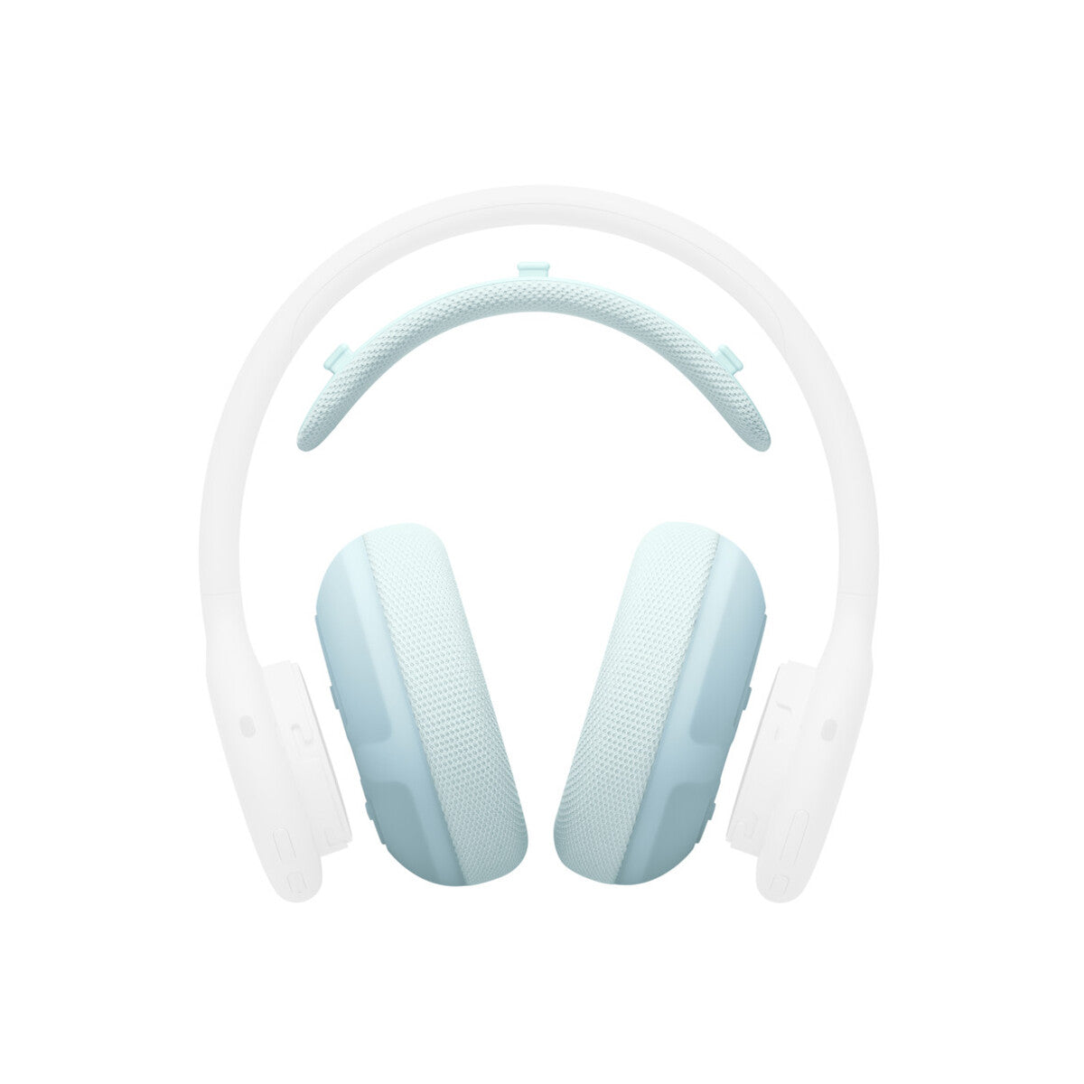 Set jastučića za Beats 360 – nebesko plavi pleteni jastučići za uši i traku za glavu