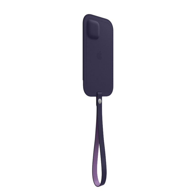 Apple iPhone 12 mini Leather Sleeve with MagSafe - Deep Violet (Seasonal Spring2021)