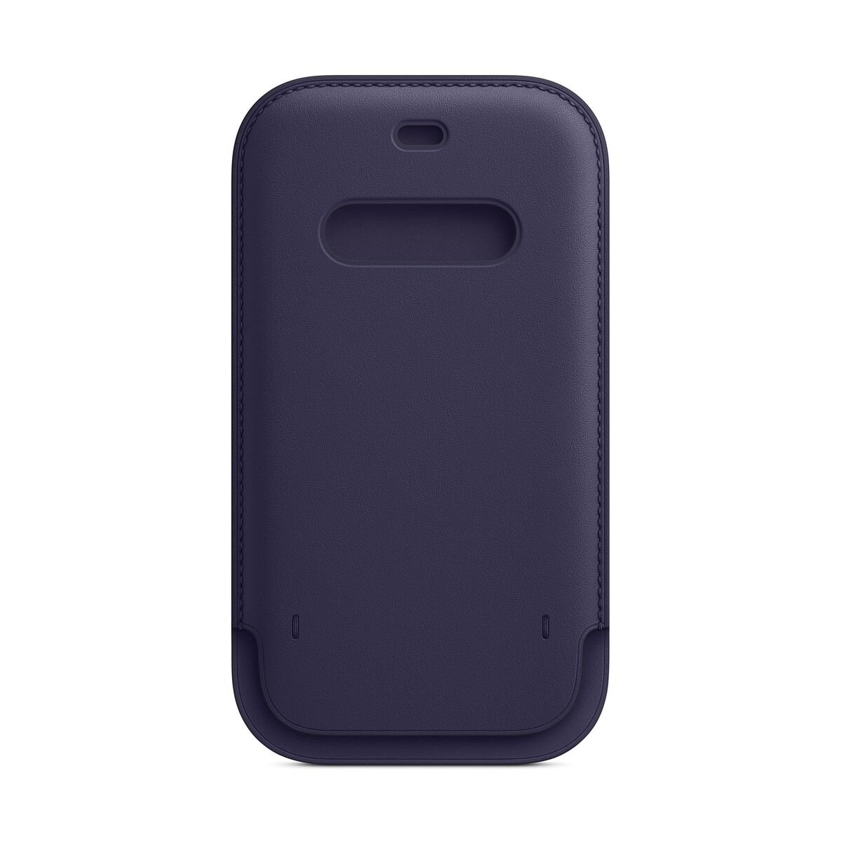 Apple iPhone 12 mini Leather Sleeve with MagSafe - Deep Violet (Seasonal Spring2021)