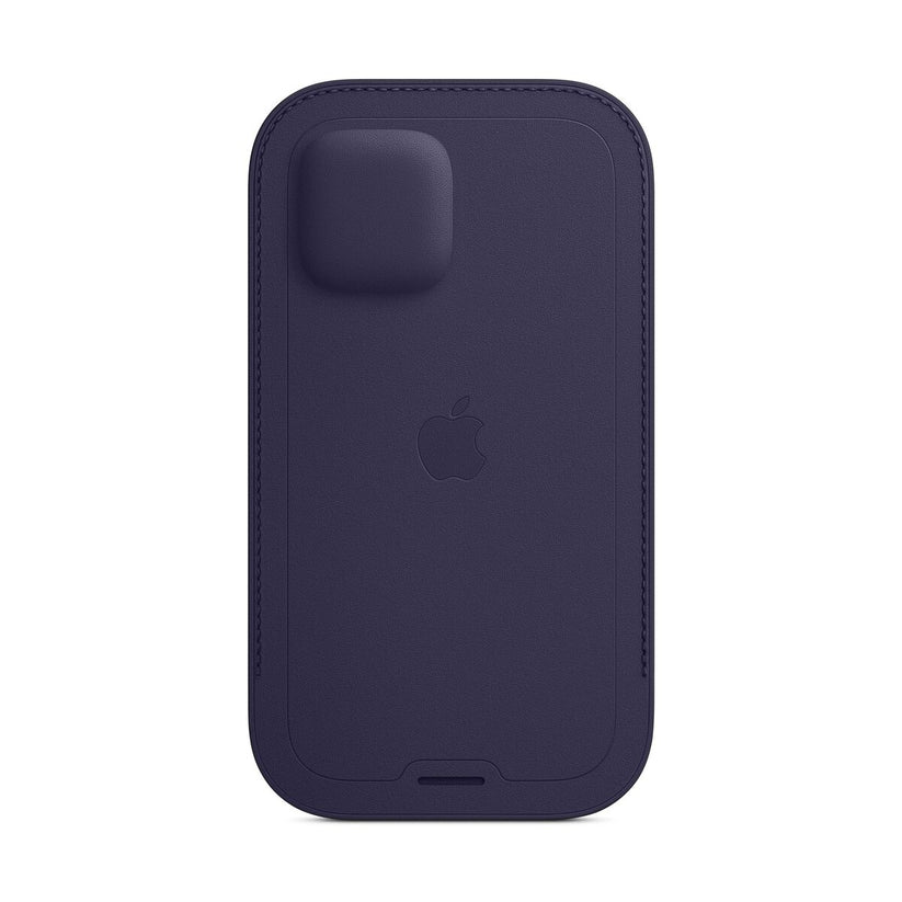 Apple iPhone 12 mini Leather Sleeve with MagSafe - Deep Violet (Seasonal Spring2021)