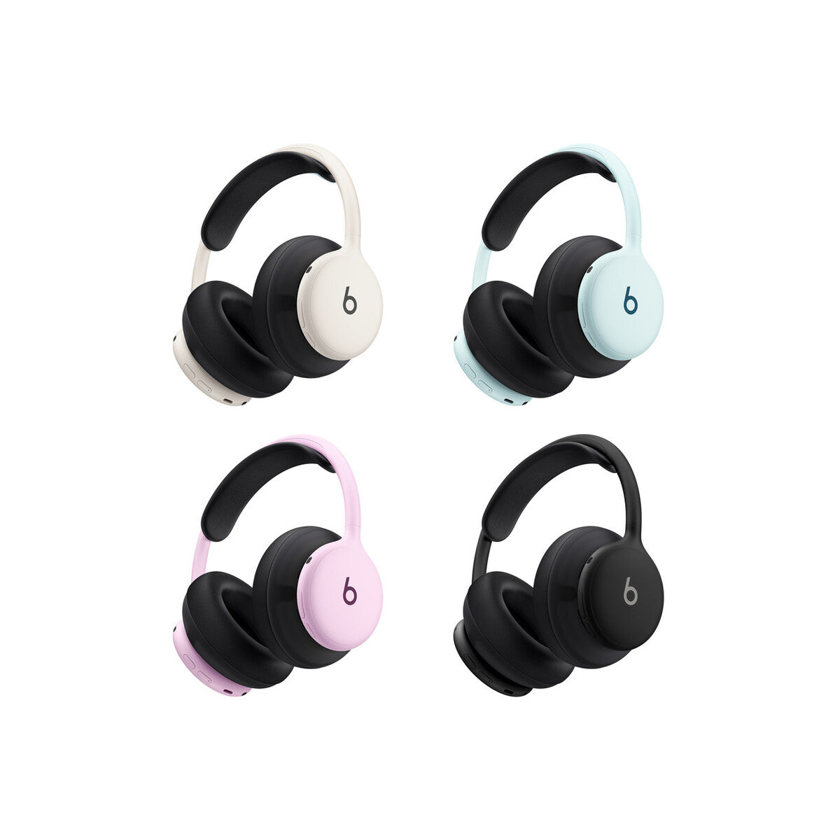 Set jastučića za Beats 360 – crni jastučići za uši i traku za glavu UltraPlush