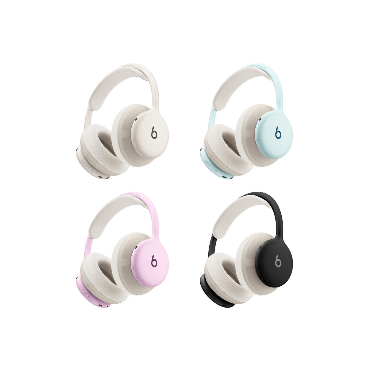 Set jastučića za Beats 360 – oblačno sivi jastučići za uši i traku za glavu UltraPlush