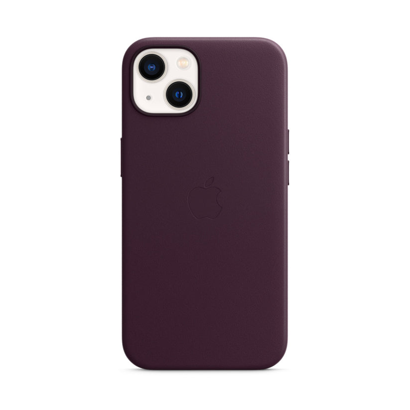 Apple iPhone 13 Leather Case with MagSafe - Dark Cherry