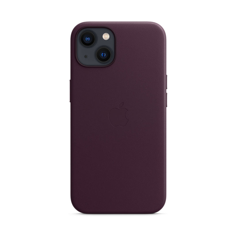 Apple iPhone 13 Leather Case with MagSafe - Dark Cherry