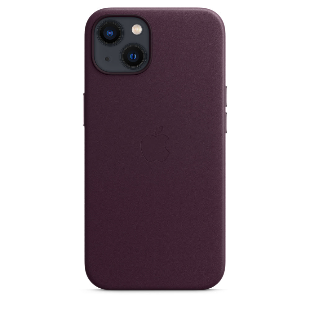 Apple iPhone 13 Leather Case with MagSafe - Dark Cherry