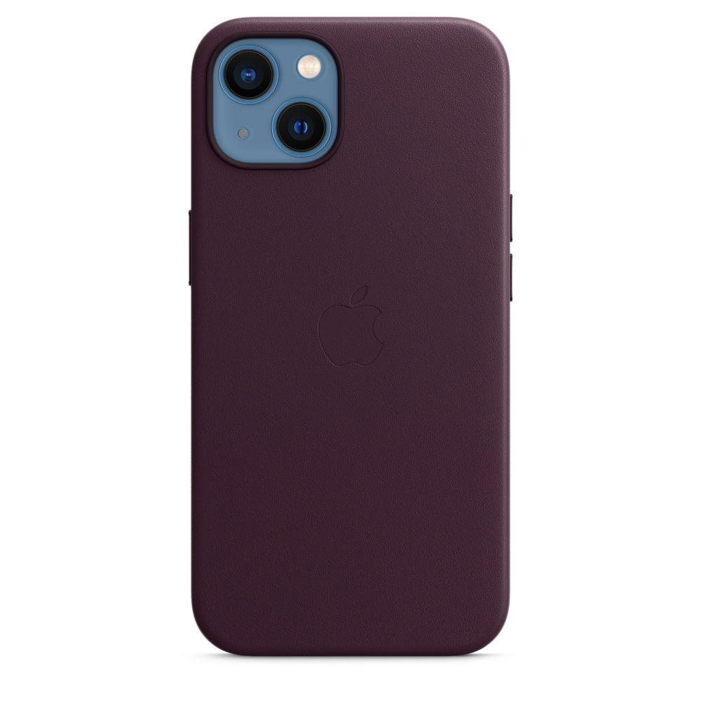 Apple iPhone 13 Leather Case with MagSafe - Dark Cherry