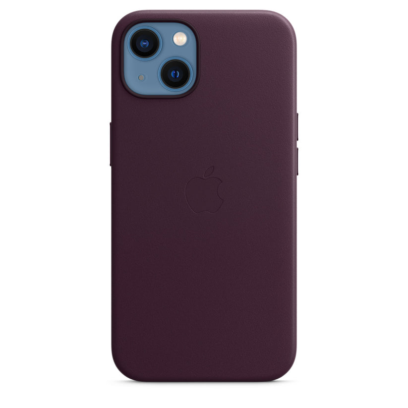 Apple iPhone 13 Leather Case with MagSafe - Dark Cherry