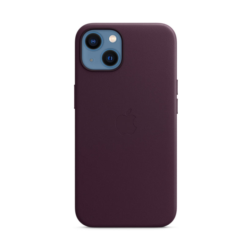 Apple iPhone 13 Leather Case with MagSafe - Dark Cherry