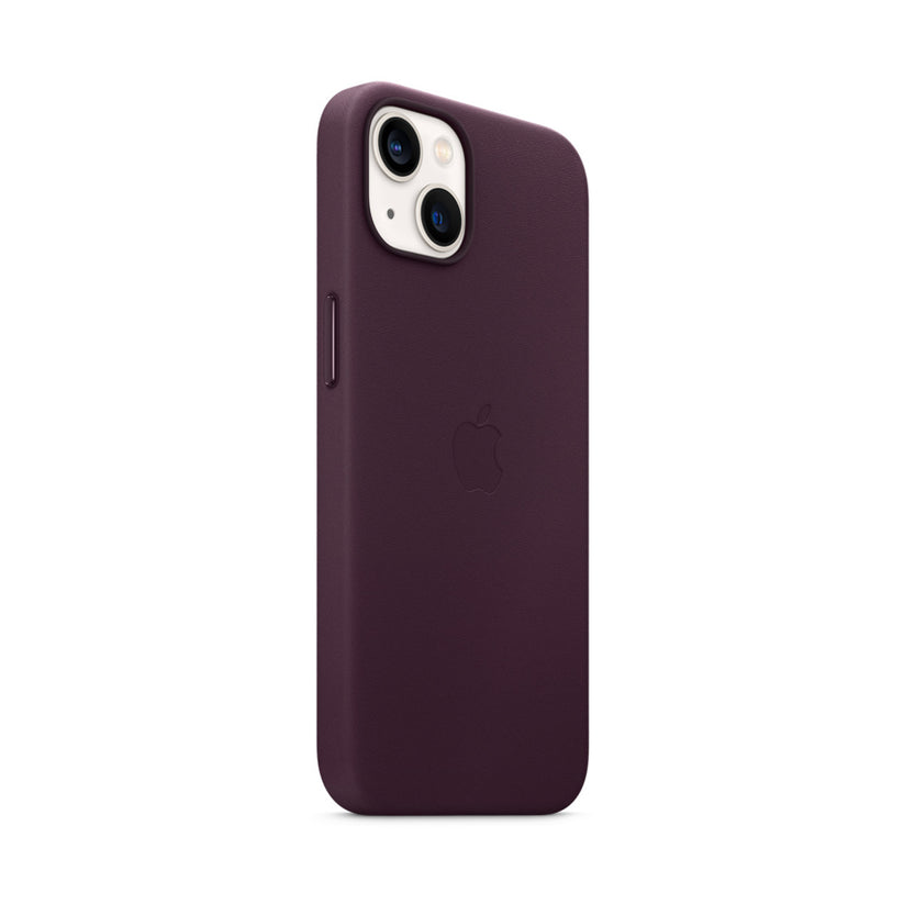 Apple iPhone 13 Leather Case with MagSafe - Dark Cherry