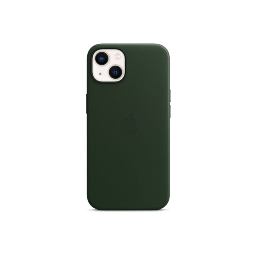 Apple iPhone 13 Leather Case with MagSafe - Sequoia Green