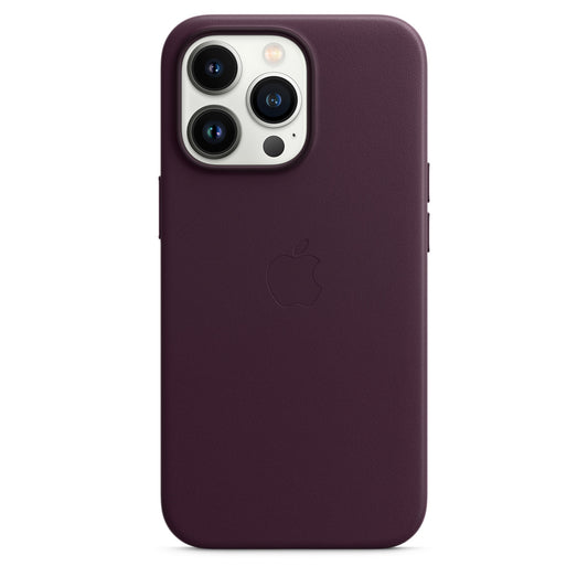 Apple iPhone 13 Pro Leather Case with MagSafe - Dark Cherry