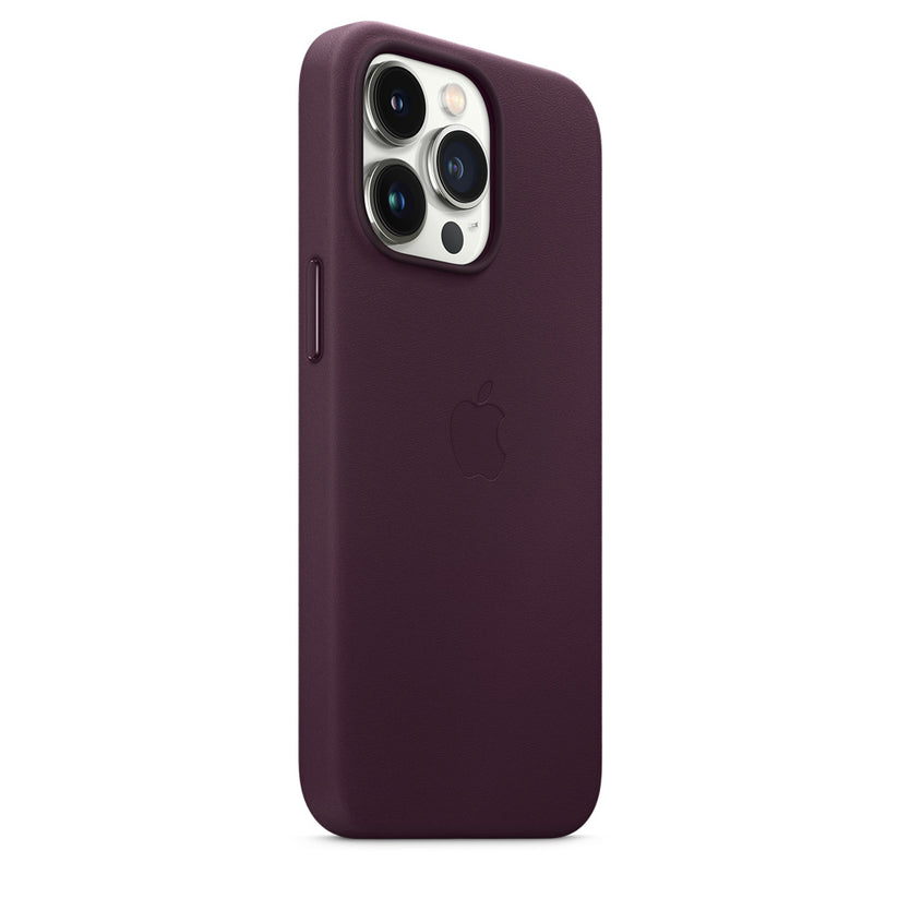 Apple iPhone 13 Pro Leather Case with MagSafe - Dark Cherry