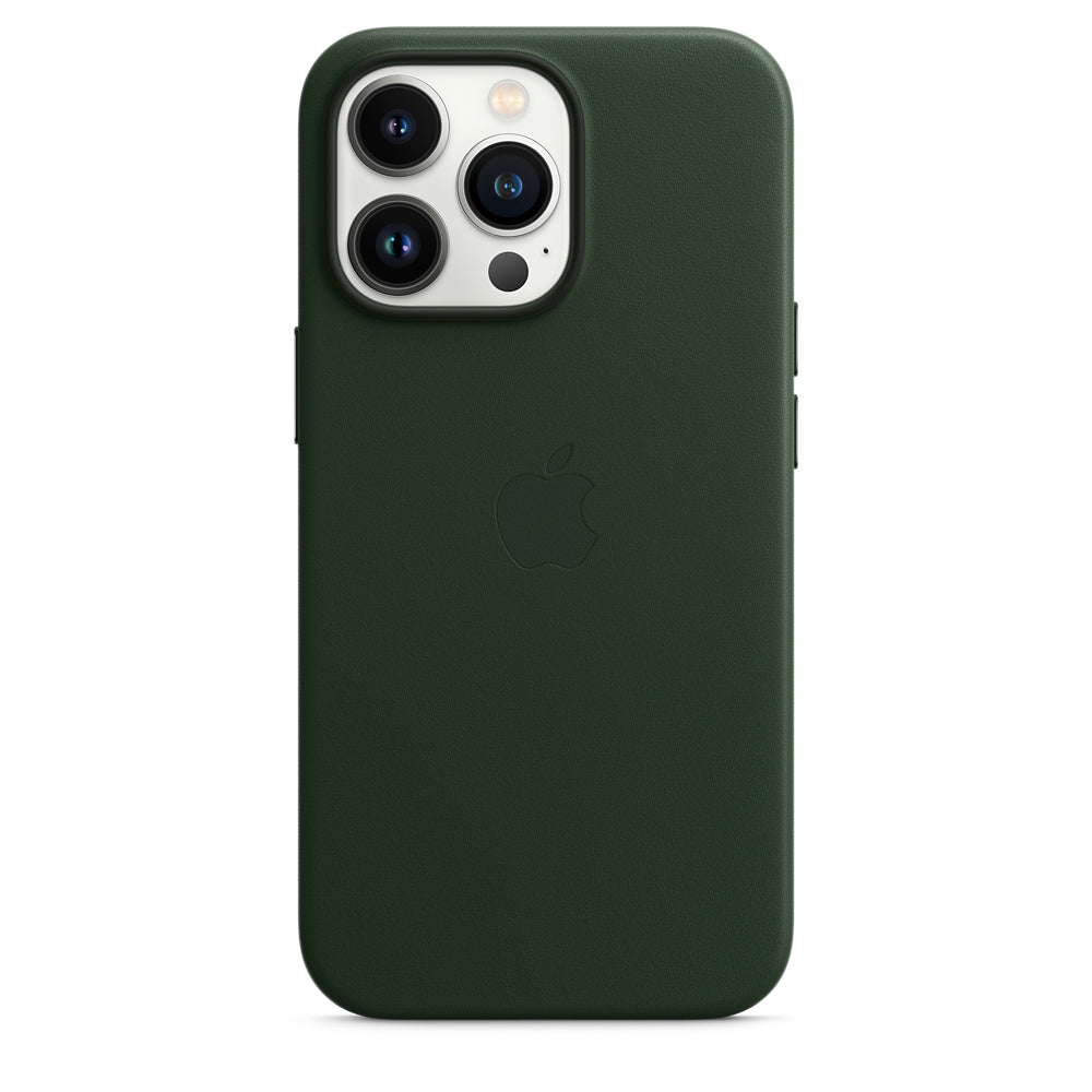 Apple iPhone 13 Pro Leather Case with MagSafe - Sequoia Green