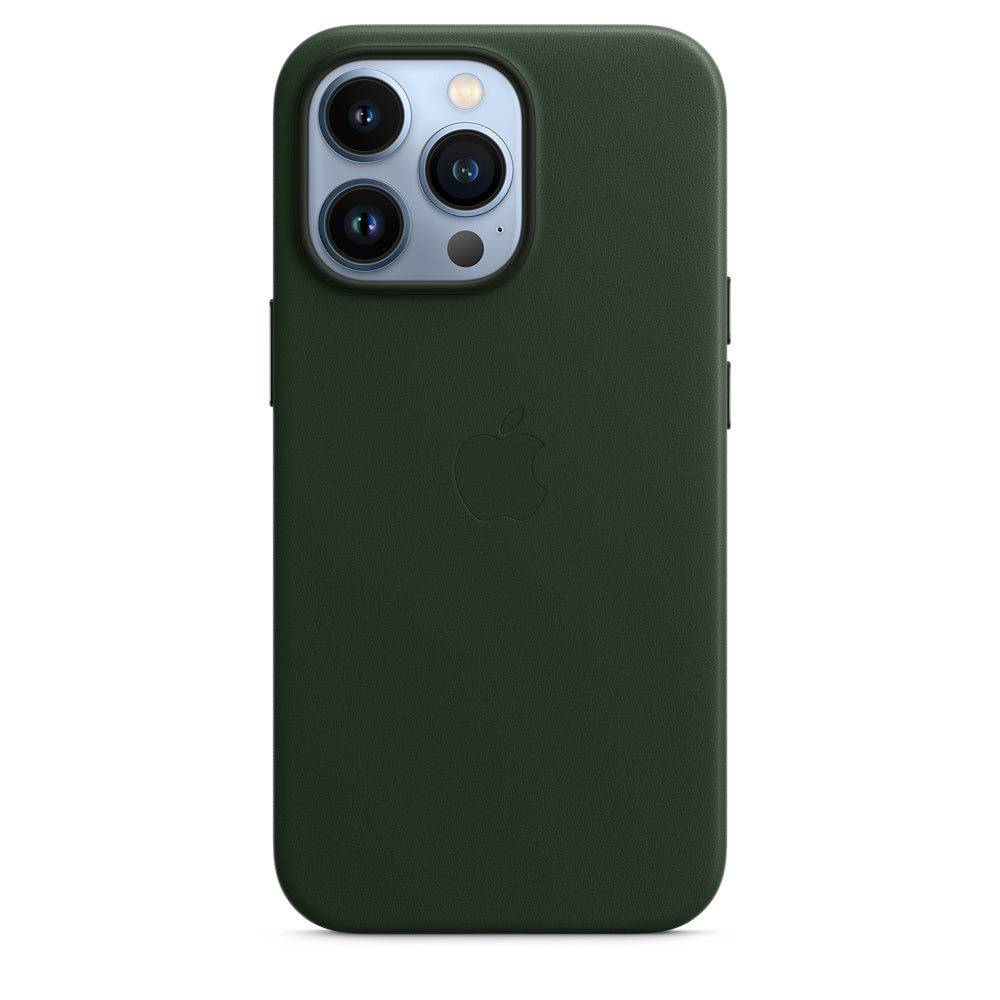 Apple iPhone 13 Pro Leather Case with MagSafe - Sequoia Green