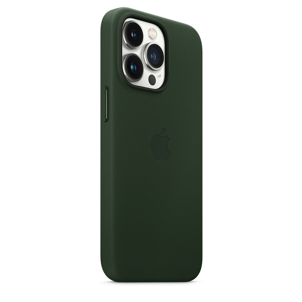 Apple iPhone 13 Pro Leather Case with MagSafe - Sequoia Green