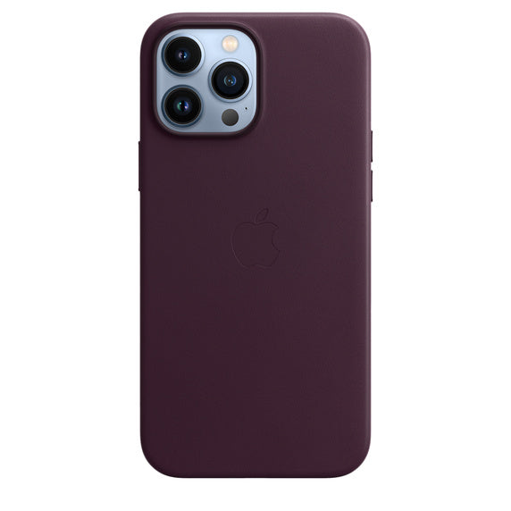 Apple iPhone 13 Pro Max Leather Case with MagSafe - Dark Cherry