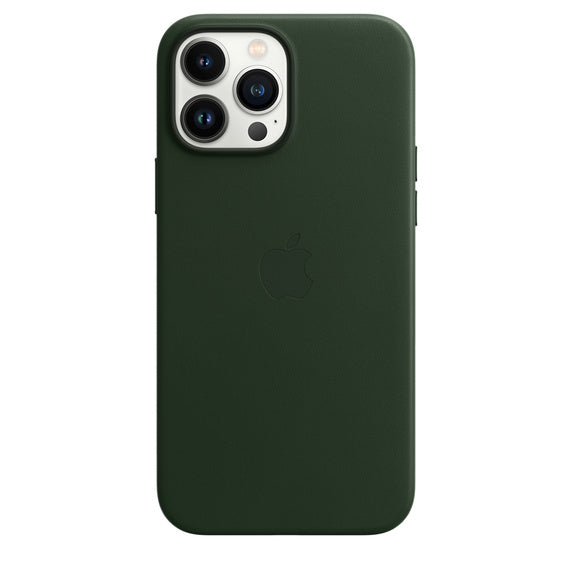 Apple iPhone 13 Pro Max Leather Case with MagSafe - Sequoia Green