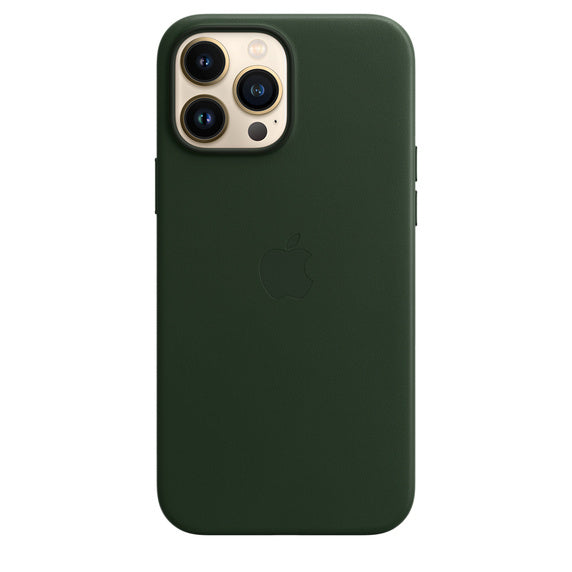 Apple iPhone 13 Pro Max Leather Case with MagSafe - Sequoia Green