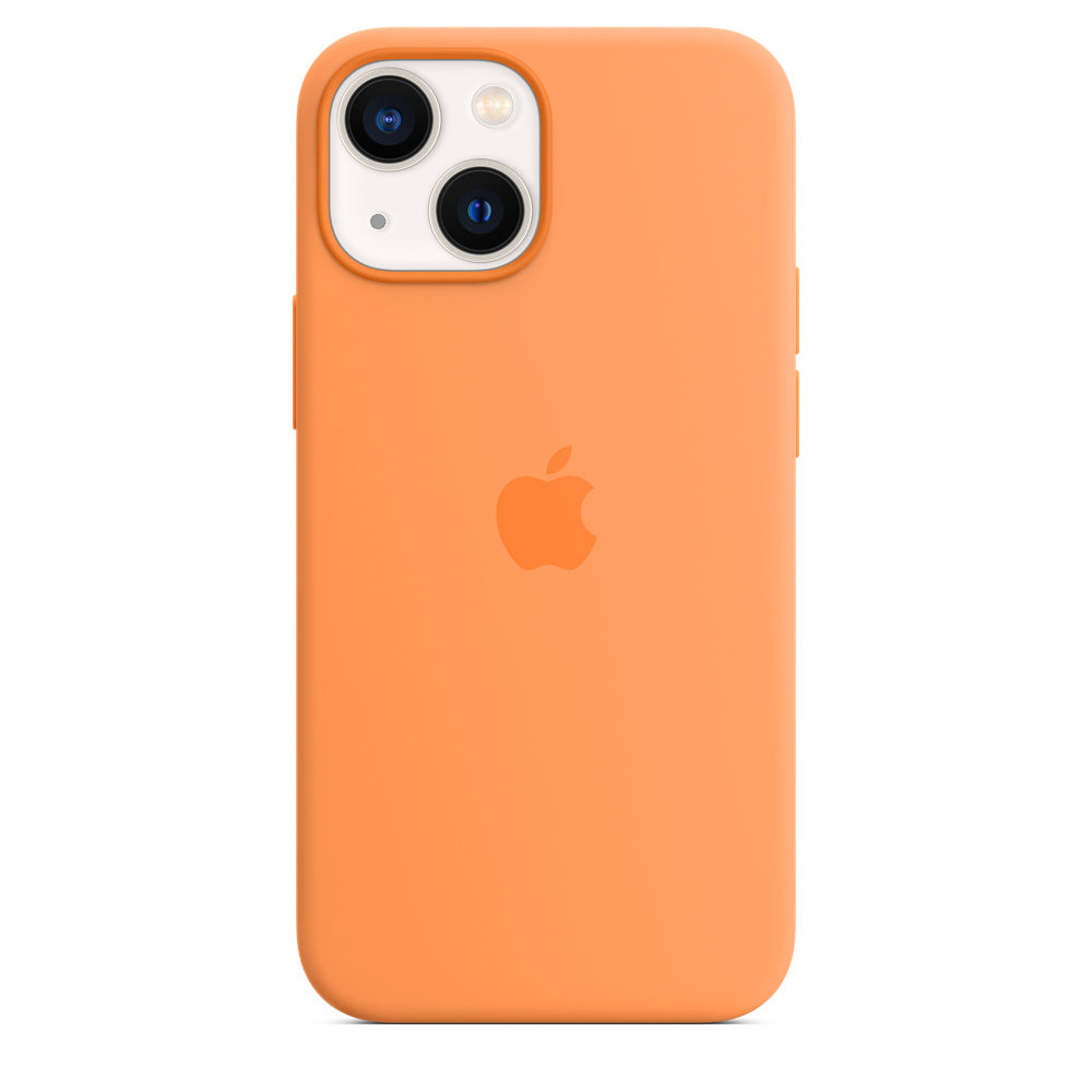 iPhone 13 mini Silicone Case with MagSafe - Marigold