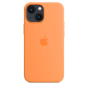 iPhone 13 mini Silicone Case with MagSafe - Marigold