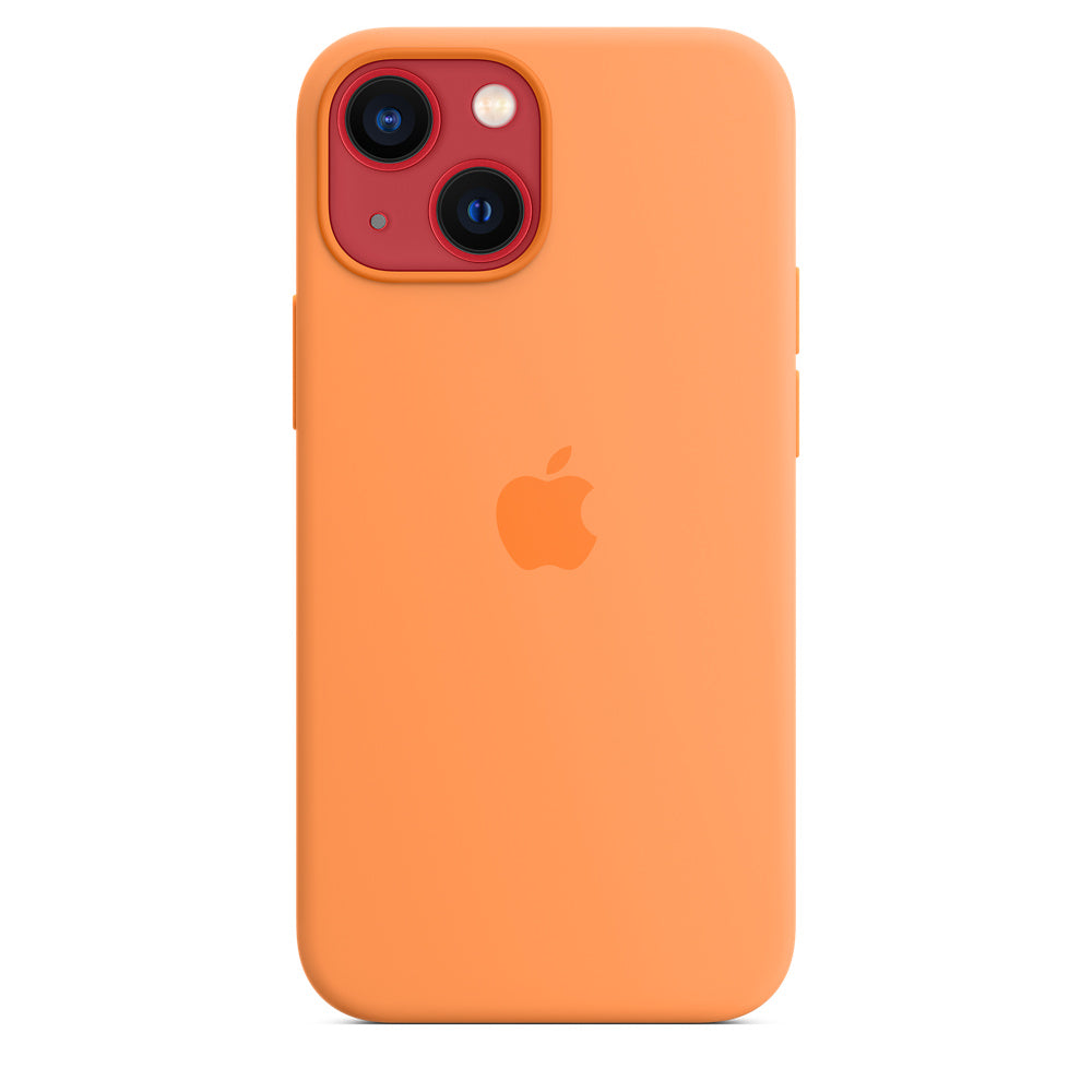 iPhone 13 mini Silicone Case with MagSafe - Marigold