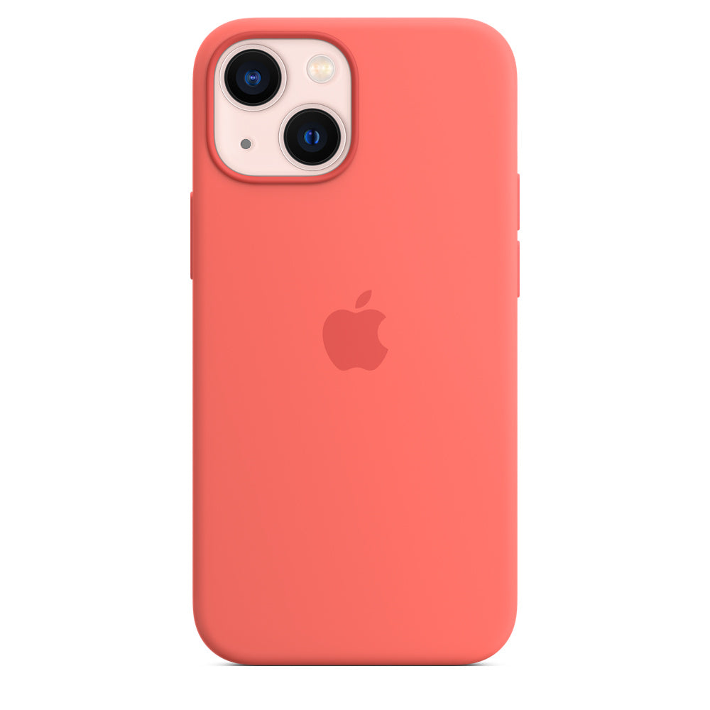 iPhone 13 mini Silicone Case with MagSafe - Pink Pomelo