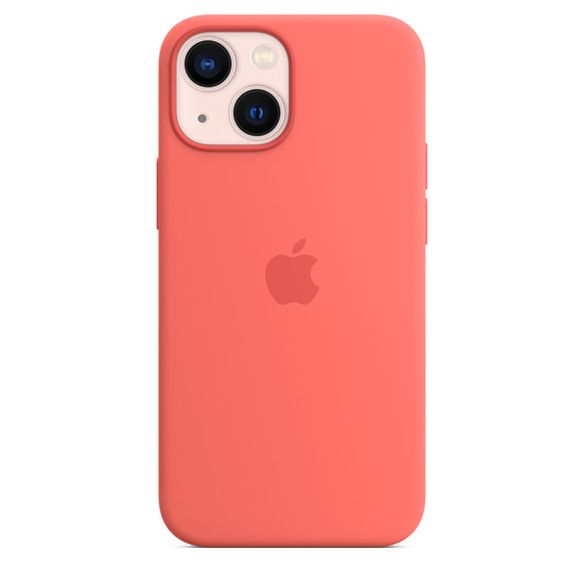 iPhone 13 mini Silicone Case with MagSafe - Pink Pomelo