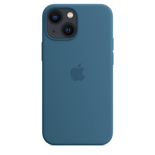 iPhone 13 mini Silicone Case with MagSafe - Blue Jay