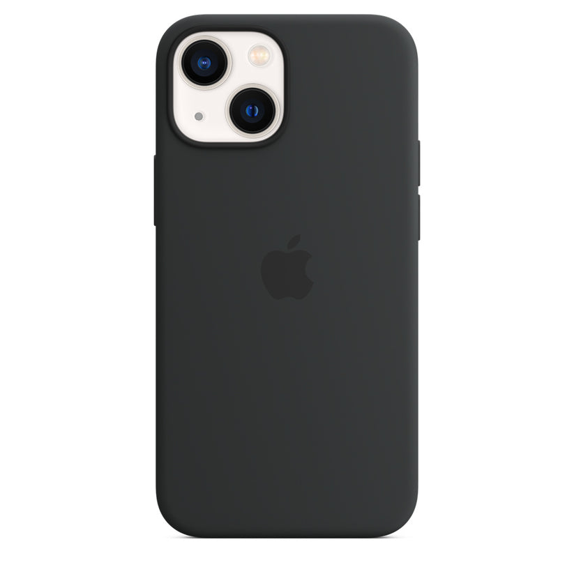 iPhone 13 mini Silicone Case with MagSafe - Midnight