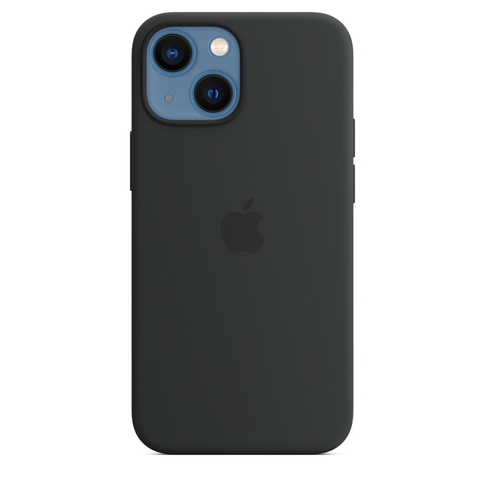 iPhone 13 mini Silicone Case with MagSafe - Midnight