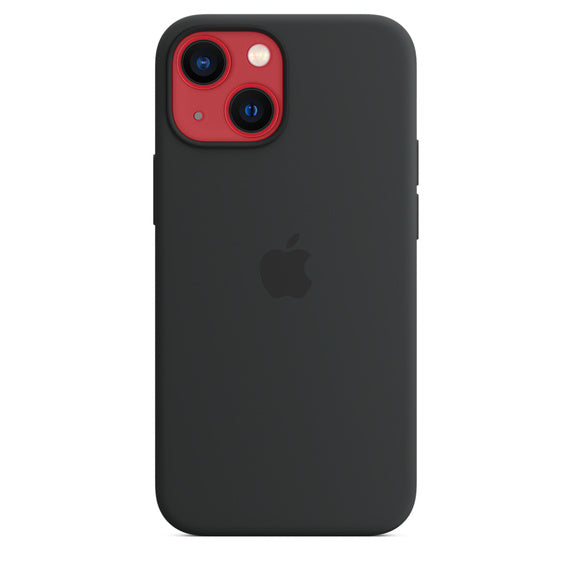 iPhone 13 mini Silicone Case with MagSafe - Midnight