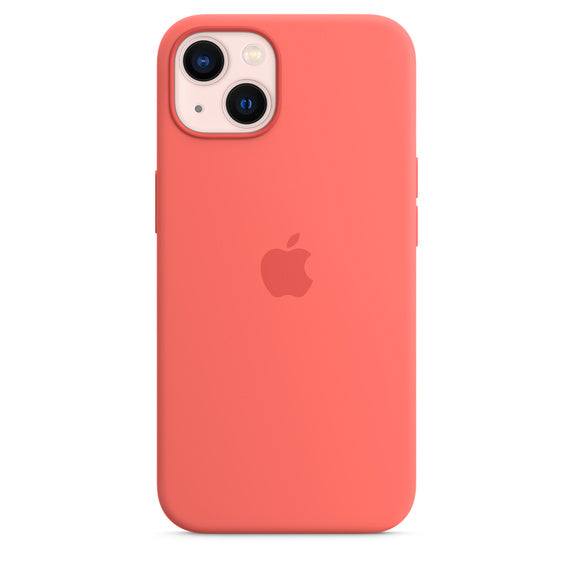 iPhone 13 Silicone Case with MagSafe - Pink Pomelo