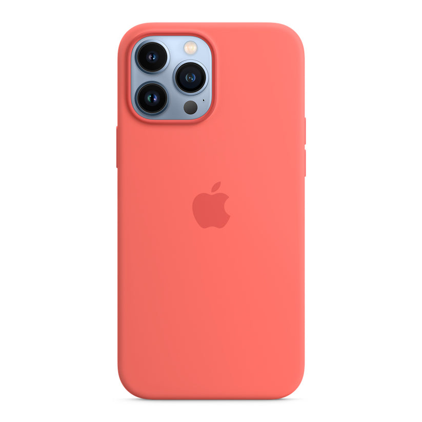 iPhone 13 Pro Max Silicone Case with MagSafe - Pink Pomelo