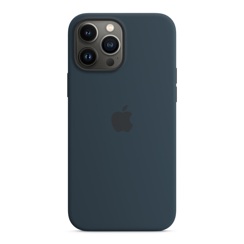 iPhone 13 Pro Max Silicone Case with MagSafe - Abyss Blue