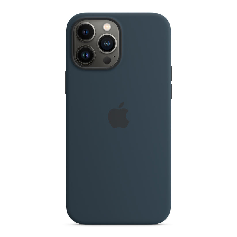 iPhone 13 Pro Max Silicone Case with MagSafe - Abyss Blue