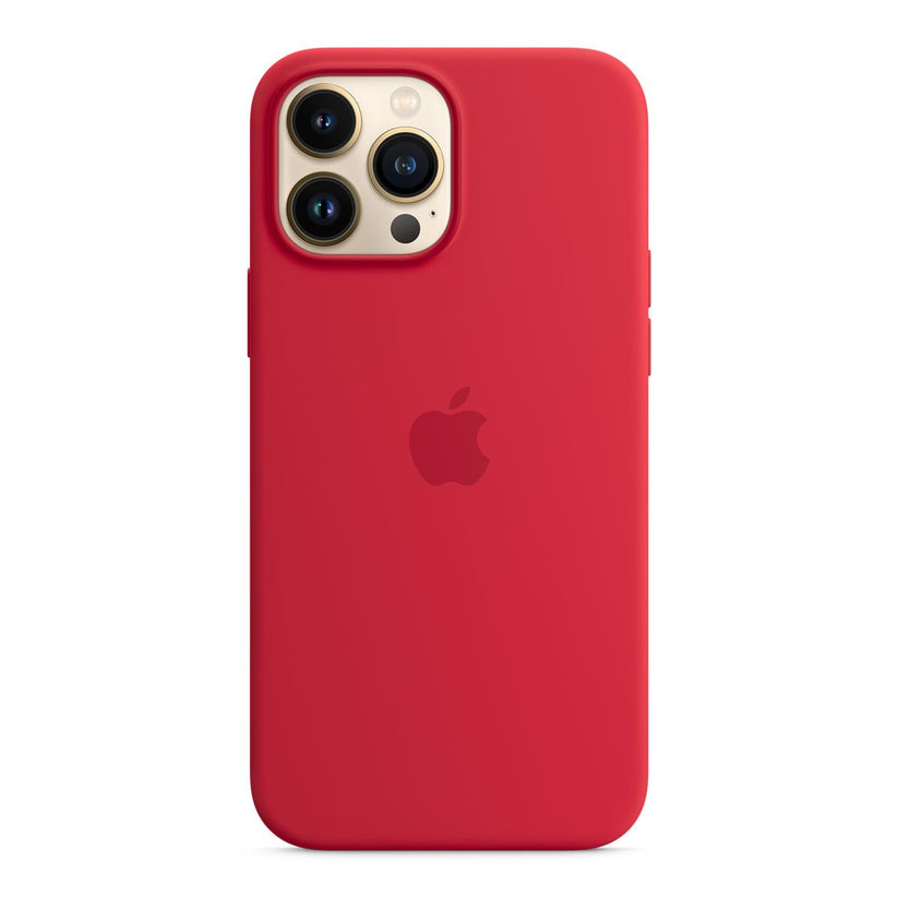 iPhone 13 Pro Max Silicone Case with MagSafe - (PRODUCT)RED