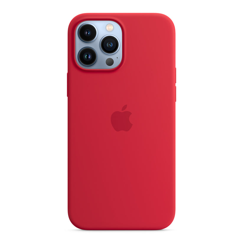 iPhone 13 Pro Max Silicone Case with MagSafe - (PRODUCT)RED