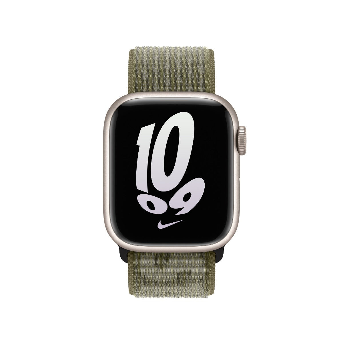 Apple Nike Sport Loop (45mm) - Sequoia/Pure Platinum