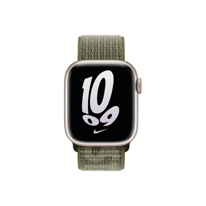 Apple Nike Sport Loop (41mm) - Sequoia/Pure Platinum