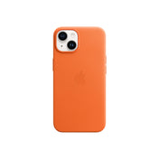 Apple Leather Case za iPhone 14 - kompatibilan s MagSafe - Orange