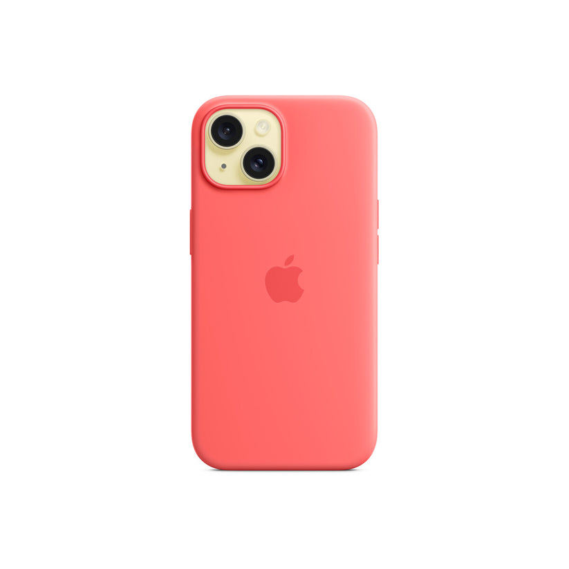 Apple Silicone Case za iPhone 15 - kompatibilan s MagSafe - Guava