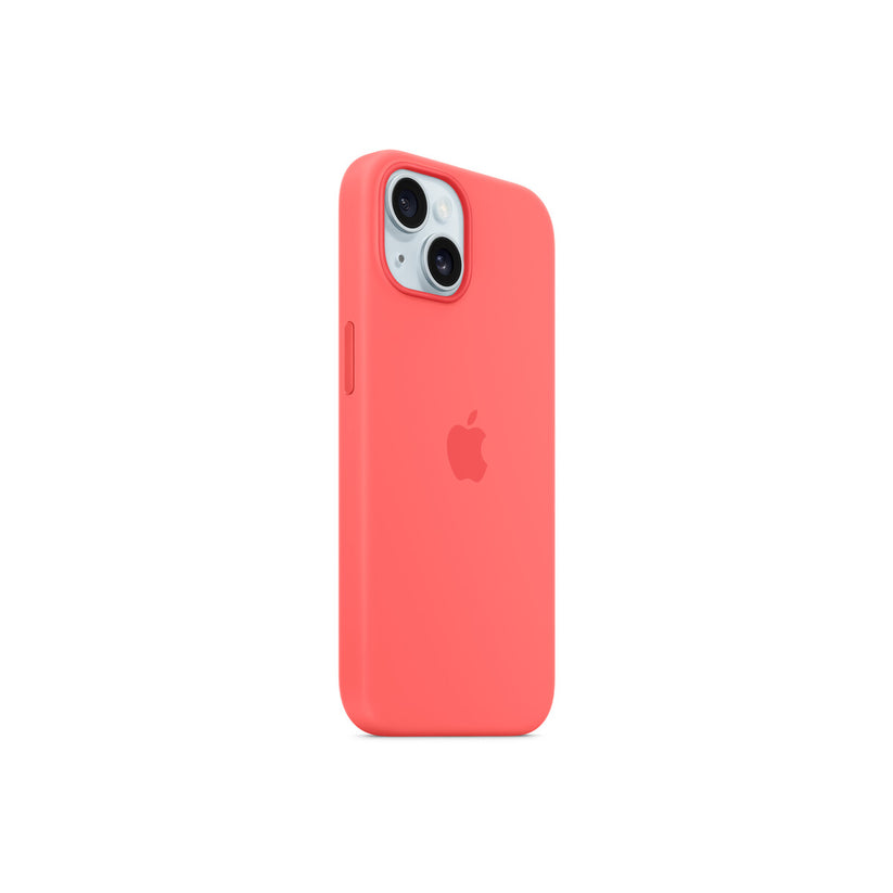 Apple Silicone Case za iPhone 15 - kompatibilan s MagSafe - Guava