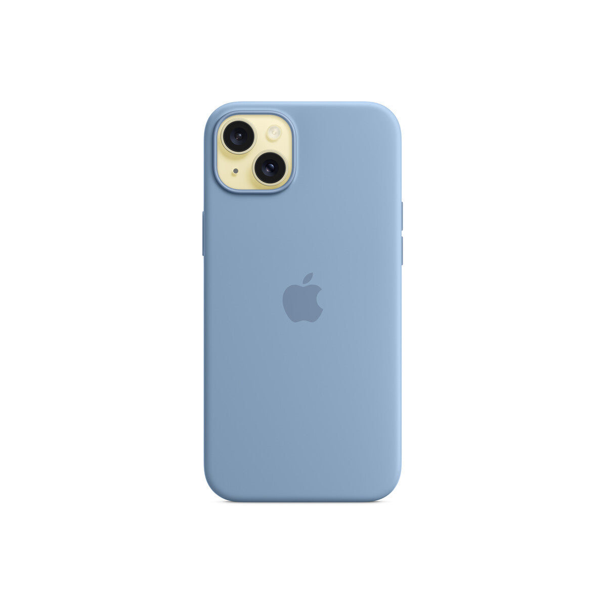 Apple Silicone Case za iPhone 15 Plus - kompatibilan s MagSafe - Winter Blue