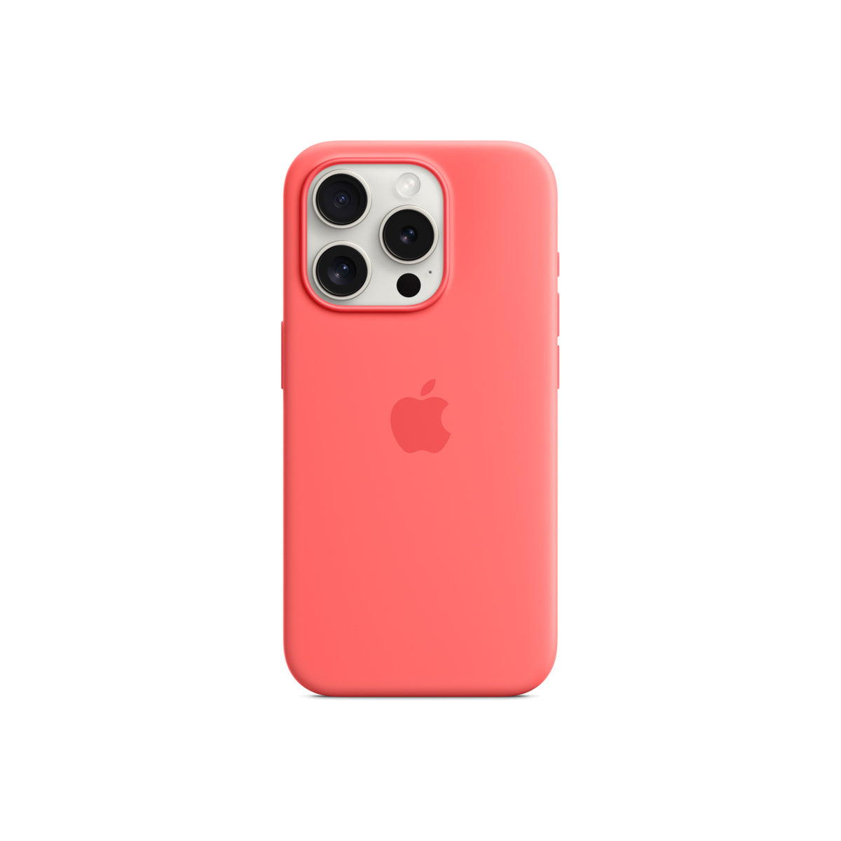 Apple Silicone Case za iPhone 15 Pro - kompatibilan s MagSafe - Guava