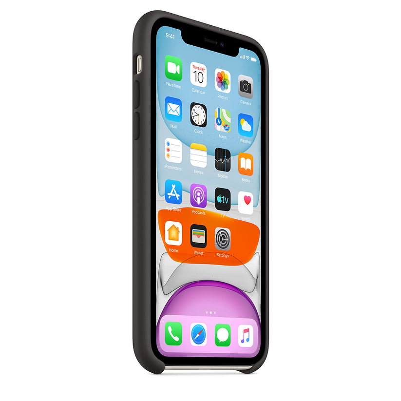 Apple iPhone 11 Silicone Case - Black