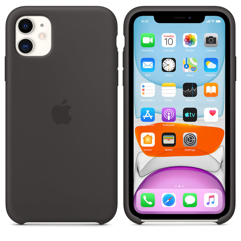 Apple iPhone 11 Silicone Case - Black