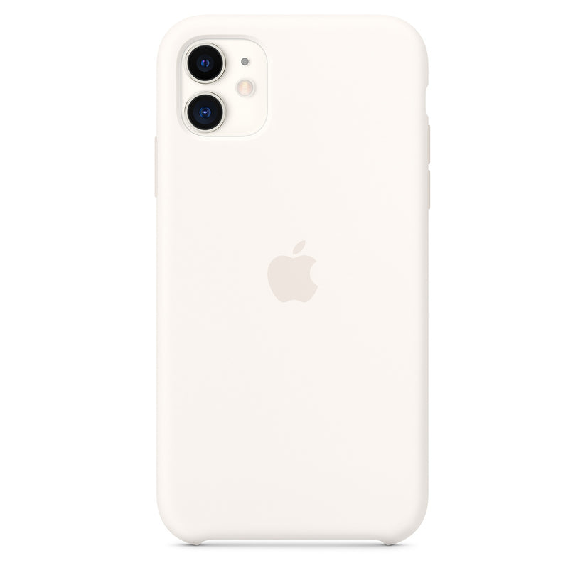 Apple iPhone 11 Silicone Case - White